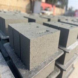 Solid Concrete Block Making Machine