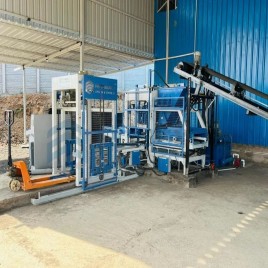 Solid Concrete Block Making Machine