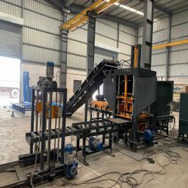 Solid Concrete Block Making Machine