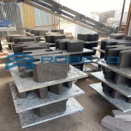 Solid Fully Automatic Concrete Block Machine, For Brick Making