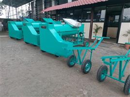 Solid Semi Automatic Clay Brick Making Machine