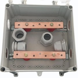 Solor Copper Bas Bar Battery Box