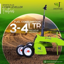 Sports Bucket Iron Jagatjit Laser Land Leveler, For Agriculture, 45