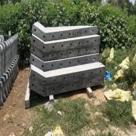 Square Angle Cement Pole 6x6 Inch