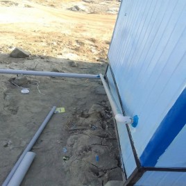 Square Frp Bio Toilet., For Custom