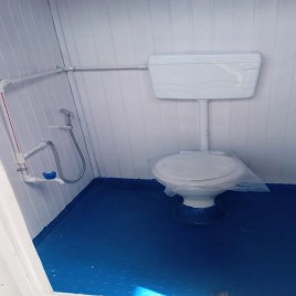 Square Frp Portable Western Toilet
