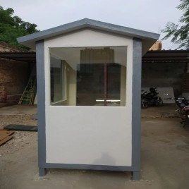 Square Portable Security Guard Cabin