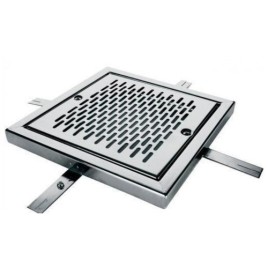 Square SS Main Drain Cover