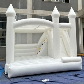 SRF 12x16 Feet White Combo Bouncy Castles