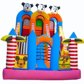 SRF 12x20 Feet 3 Line Mickey Mouse Inflatable Bounce