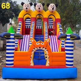 SRF 14x22 Feet 3 Line Mickey Mouse Inflatable Bounce