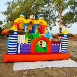 SRF 14x22 Feet 3 Line Mickey Mouse Inflatable Bounce