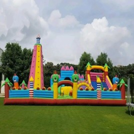 SRF 20x30 Feet Jungle Theme Bouncy Castles