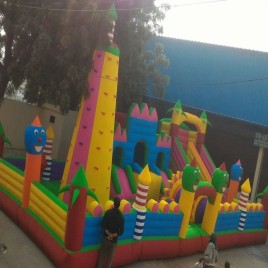 SRF 20x30 Feet Jungle Theme Bouncy Castles