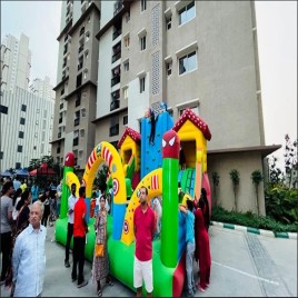 SRF 20x30 Feet Jungle Theme Bouncy Castles