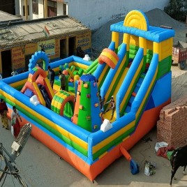 SRF 20x30 Feet Jungle Theme Bouncy Castles