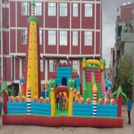 SRF 20x30 Feet Jungle Theme Bouncy Castles