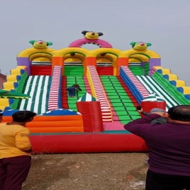 SRF 4 Line Mickey Mouse Inflatables Bouncy