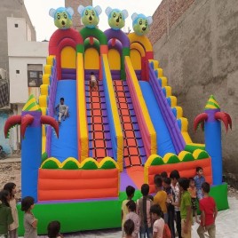 SRF 4 Line Mickey Mouse Inflatables Bouncy