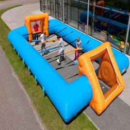 SRF Blue/Yellow Inflatable Shoppy Football Field