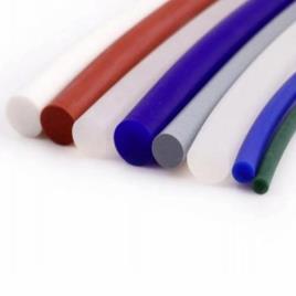 SRP Blue and Red Silicone Rubber Profile