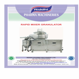 Ss 304 And ss 316 Rapid Mixer Granulator Or High Shear Mixer, Capacity: 50-600 kgs