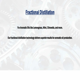 SS 304 Aromatic Oils Steam Distillation Plant, Capacity: 500 liter