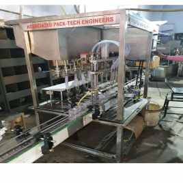 Ss 4 5kg Oil filling machine, Packaging Type: container,jar