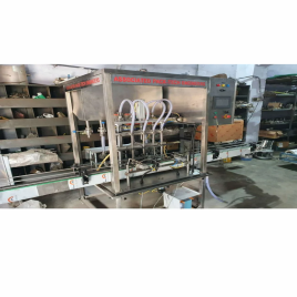 SS Automatic Lubricating Oil Filling Machine