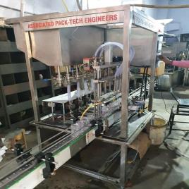 SS Automatic Lubricating Oil Filling Machine