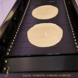SS Conveyor Type Commercial Semi Automatic Roti Making Machine, Model Name/Number: Fc1000 Combo