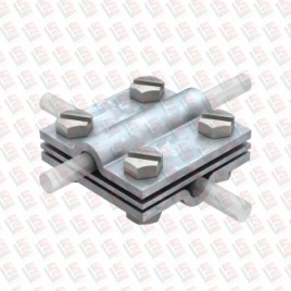 SS Cross Connector, For Industrial