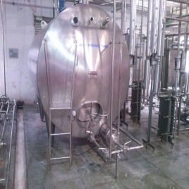 SS Dairy Processing Plant and Equipment, Capacity: 2000 litres/hr, Automation Grade: Semi-Automatic