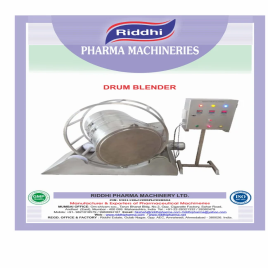 Ss Drum Blender Machine, Capacity: 50-200 Kgs Per Hour