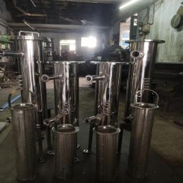 SS Duplex Bag Filter Housing, For Industrial