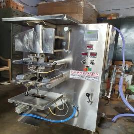 S.s. Four Side Seal Pooja Ghee Packing Machine, For Liquid, Capacity: 2000-3000 pouch per hour