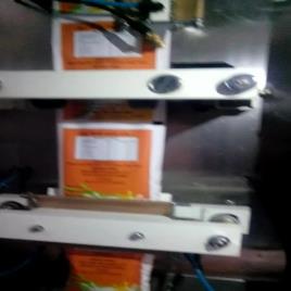 SS Hot Bar Juice Pouch Packing Machine For Liquid