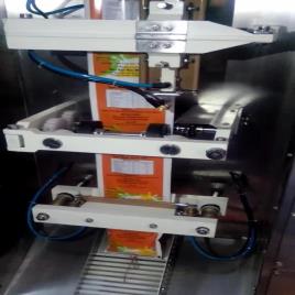 SS Hot Bar Juice Pouch Packing Machine For Liquid
