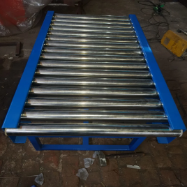 SS Mini Roller Conveyor, Roller Diameter: 25 mm, Capacity: 50-100 kg Per Feet