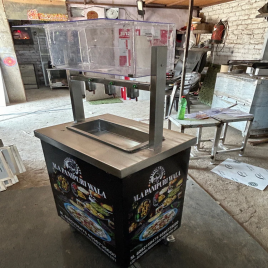 Ss Pani Puri Vending Machine, Capacity: 30 Liters