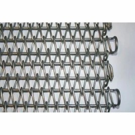 SS304 & MS & SS316L Balanced Weave Wire Mesh Conveyor Belt, Thickness: 5.4 mm
