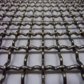 SS304 Expanded Wire Mesh Pre Crimped Wiremesh