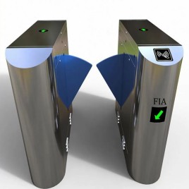 SS304 FIA FLIP RT Flap Barrier, Size: 100 Mm X 300 Mm X 980 Mm
