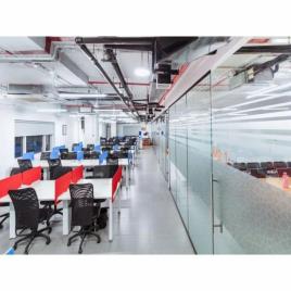 Staff Working Office Interior Design