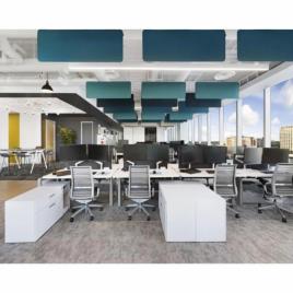 Staff Working Office Interior Design