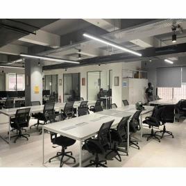 Staff Working Office Interior Design