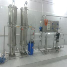 Stainless Steel 1000 LPH SS RO Plant