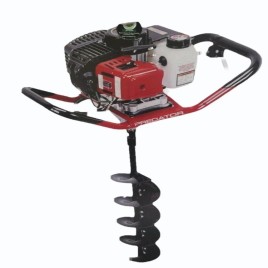 Stainless Steel 3 HP Digging Machine, Petrol