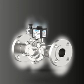 Stainless Steel 304 Diaphragm Valve Ss Flange Solenoid