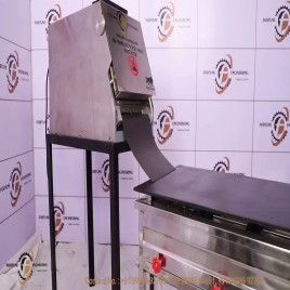 Stainless Steel 304 Semi Automatic Thepla Making Machine, Capacity: 800 Thepla/hour